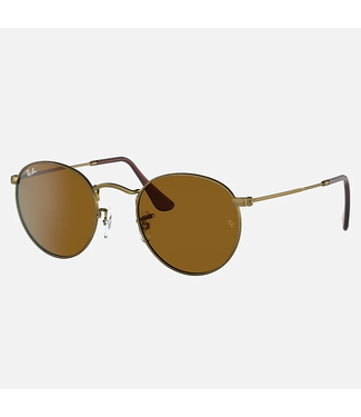 Ray-Ban Ray-Ban - ROUND METAL 50 (9228/33) - Antique Gold w/ Brown
