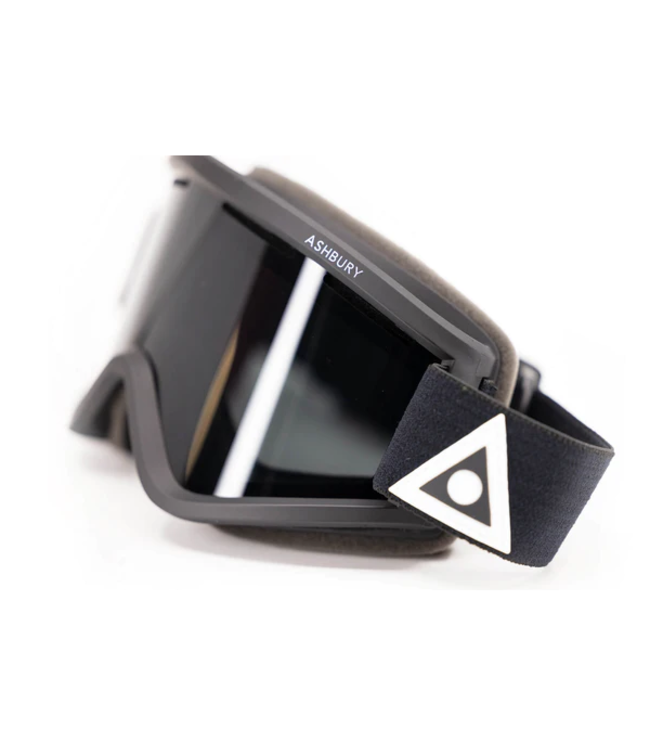 Ashbury - BLACKBIRD - Black Triangle w/ Dark Smoke + BONUS Lens