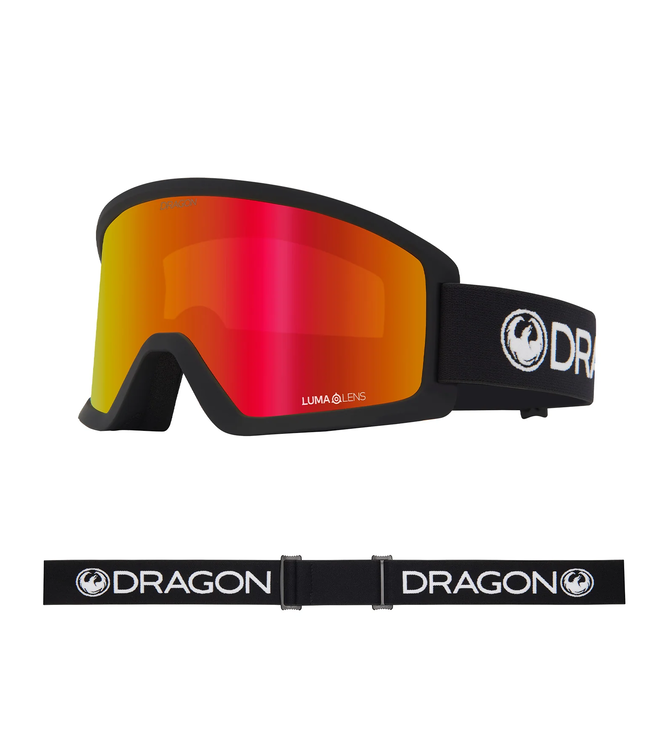 Dragon - DXT OTG - Black w/ LL Red Ion