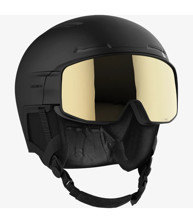 Salomon - DRIVER PRO SIGMA MIPS* VISOR Helmet - Black w/ Bronze Mirror -
