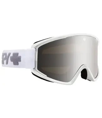 SPY SPY - CRUSHER ELITE ECO - Matte White w/ Silver Mirror