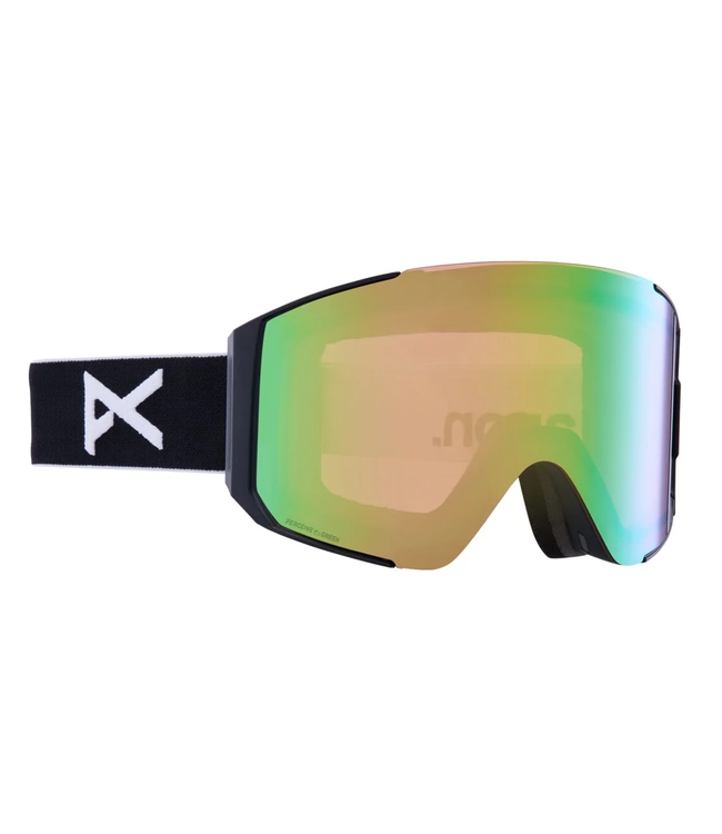Anon - SYNC MFI - Black w/ PERCEIVE Variable Green + BONUS Lens + MFI Facemask