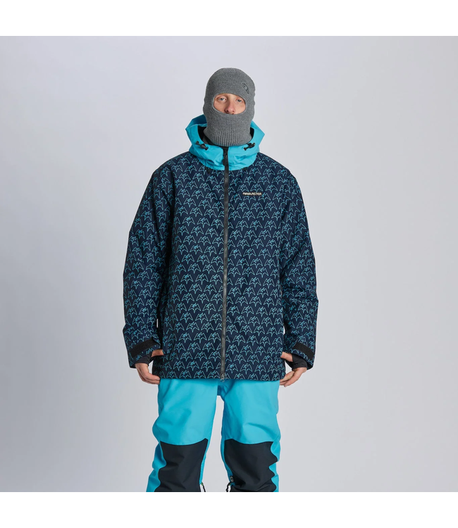 AirBlaster - Mens FREEDOM PARKA - Bluebird Terry -