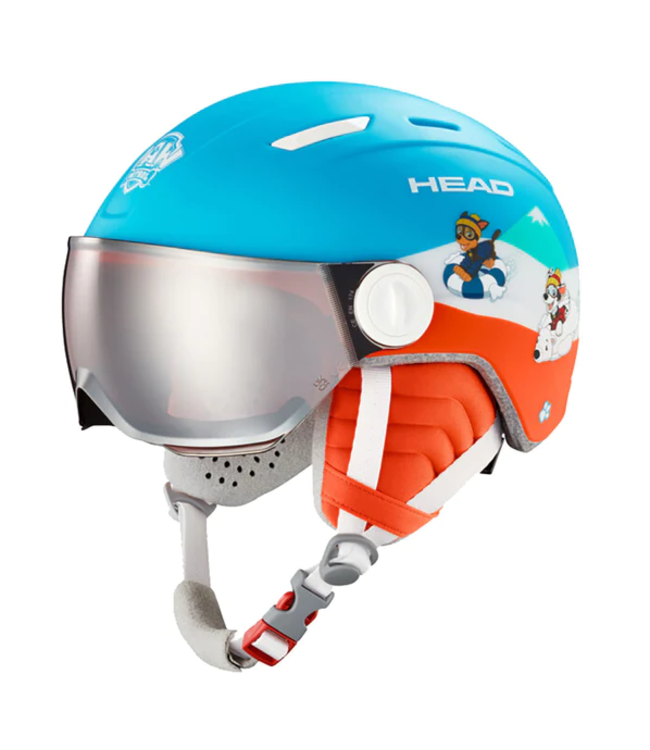 Head - Yth MOJO VISOR Helmet - Paw -