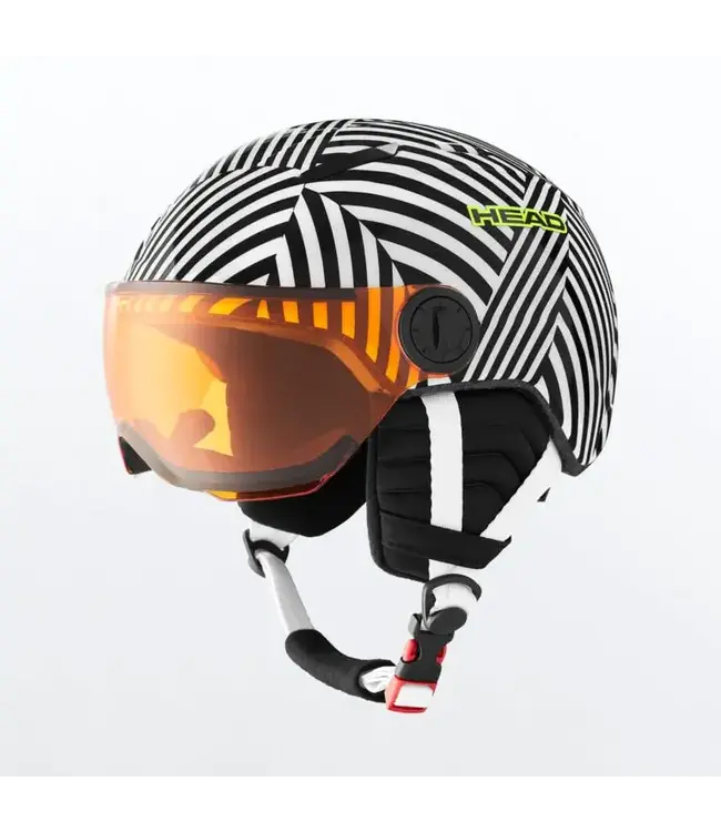 Head - Yth MOJO VISOR Helmet - Razzle -