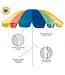 Panama Jack - JUMBO TILT UMBRELLA  - 7.5Ft