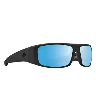 SPY SPY - LOGAN - Matte Black w/ POLAR Happy Ice Blue Mirror