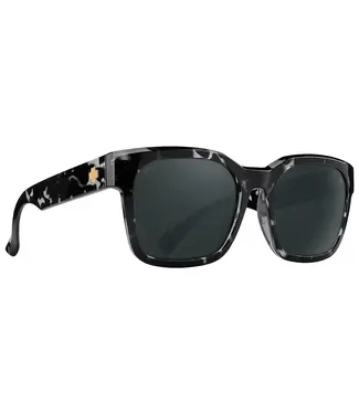 SPY SPY - DESSA - Black Marble Tort w/ Happy Black Mirror
