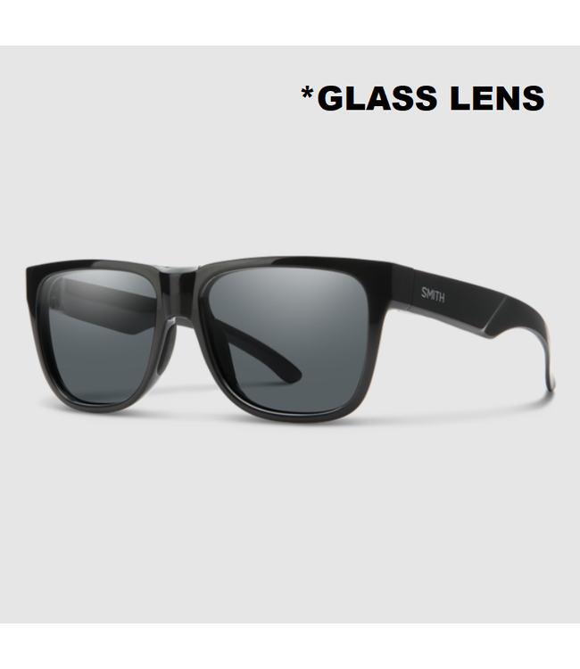 Smith - LOWDOWN 2 GLASS - Matte Black w/ CP GLASS  POLAR Black