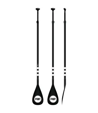 POP Paddleboards POP - LOANER SUP PADDLE - Alu. Shaft w/ Poly Blade - 2 Piece Adjustable