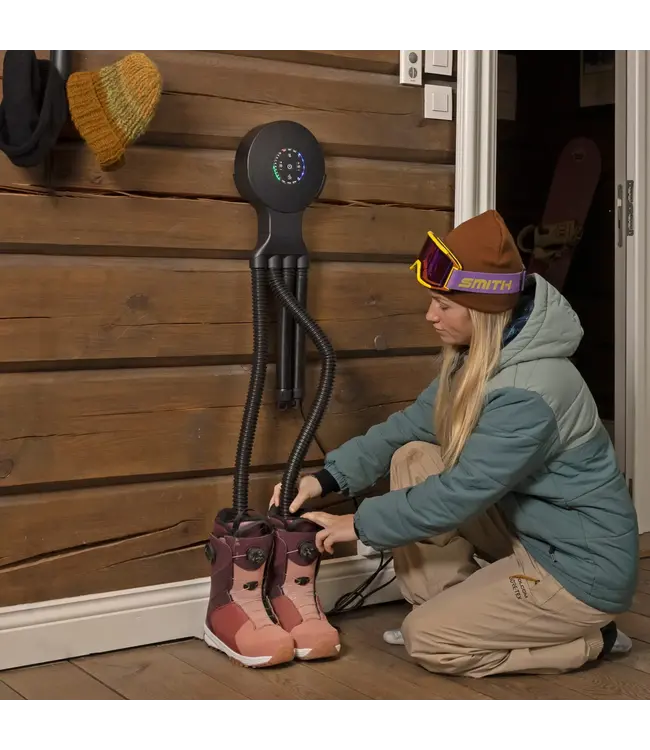 Hedgehog Dryer - OCTOPUS Boot Dryer - Black