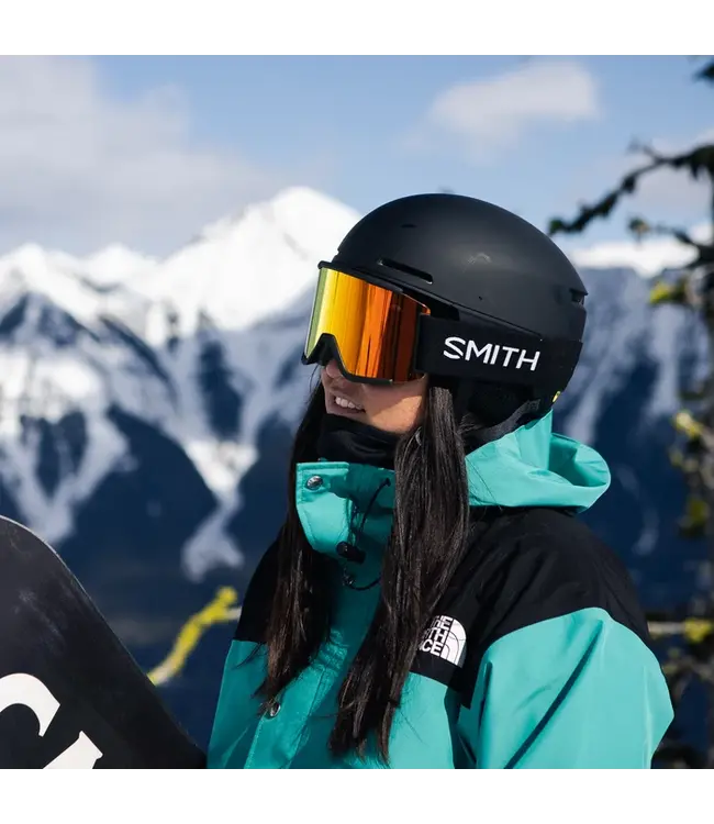 Smith - SQUAD - Black w/ CP Everyday Green Mirror + Bonus Lens