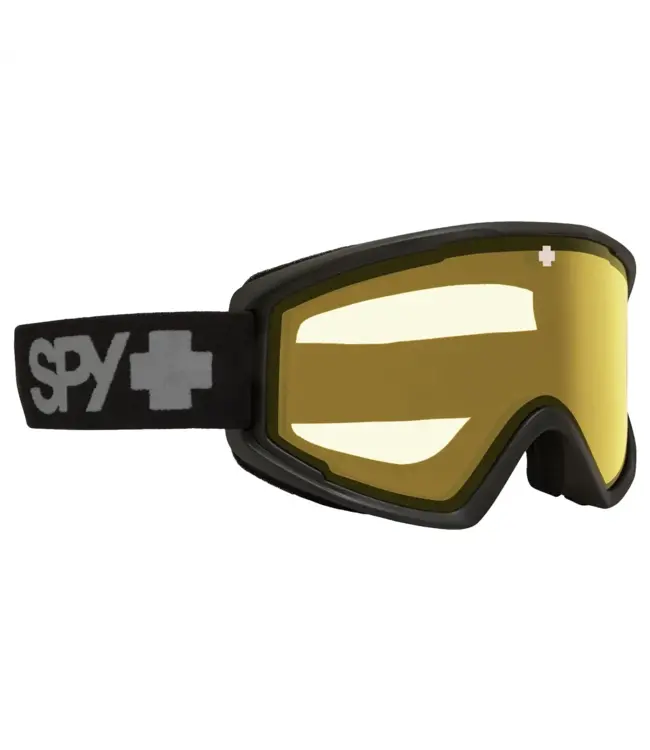 Spy - CRUSHER ELITE - Matte Black w/ Yellow PHOTOCHROMIC Lens