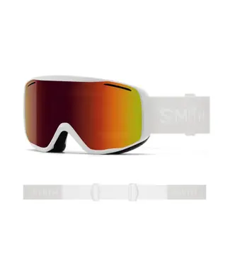 Smith Optics Smith - RALLY - White w/ Red Sol-X Mirror