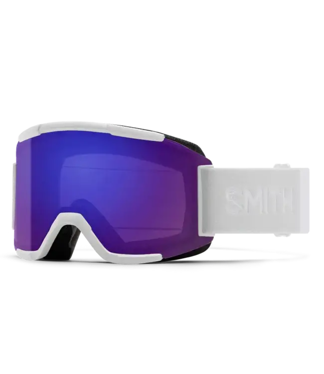 Smith - SQUAD - White Vapor w/ CP Everyday Violet Mirror + Bonus Lens