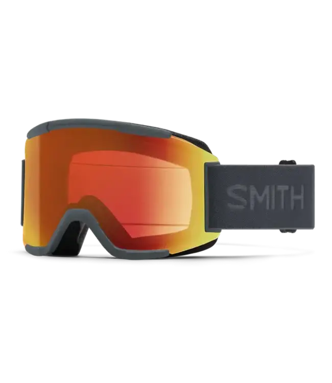 Smith - SQUAD - Slate w/ CP Everyday Red Mirror + Bonus Lens