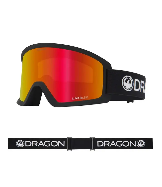 Dragon - DXT OTG - Black w/ LL Red Ion