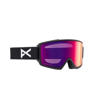 Anon Anon - M3 MFI - Black w/ PERCEIVE Sunny Red + BONUS Lens + MFI MASK