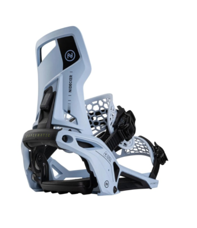 Nidecker - SUPERMATIC STEP-IN Bindings - Cannon Blue -
