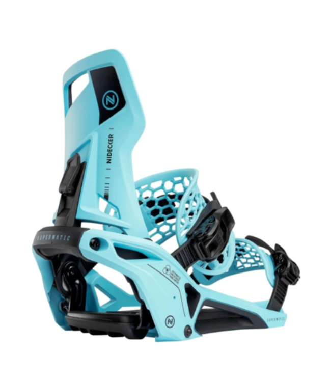 Nidecker - SUPERMATIC STEP-IN Bindings - Cyan -