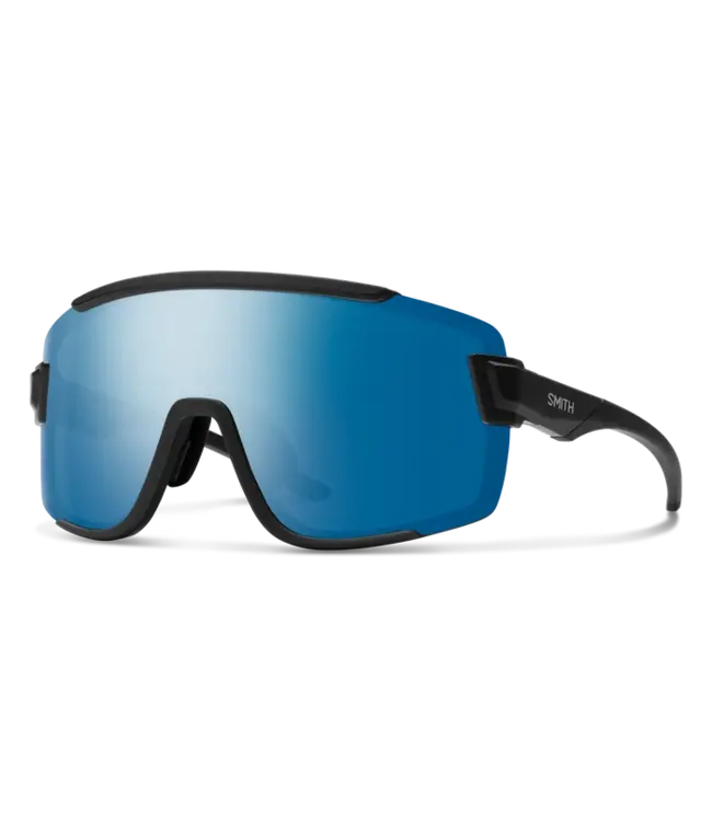 Smith - WILDCAT - Matte Black w/ CP POLAR Blue Mirror + Clear