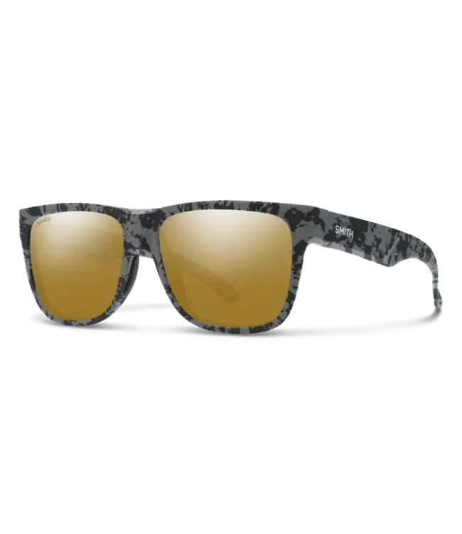 Smith - LOWDOWN 2 - Matte Gray Marble w/ CP POLAR Bronze Mirror