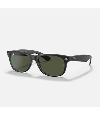 Ray-Ban Ray-Ban - NEW WAYFARER 55 (622) - Rubber Black w/ G-15 Green