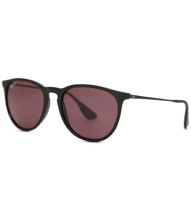 Ray-Ban - ERIKA 54 (601/5Q) - Black w/ POLAR Purple