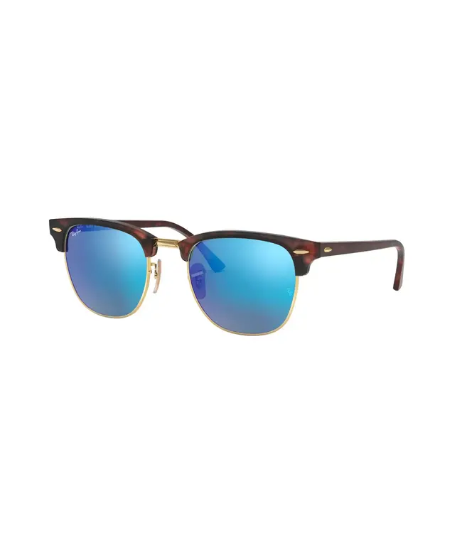 Ray-Ban - CLUBMASTER 51 (114517) - Sand Havana on Arista w/ Grey Blue MIRROR