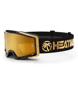 Heatwave Visual Heatwave - MXG 250 Motorsport Goggle - Black/Gold - Colby Raha