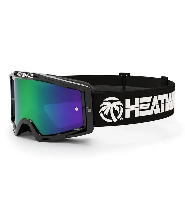 Heatwave - MXG 250 Motorsport Goggle - Black w/ PIFF Mirror