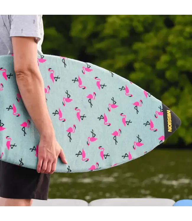 Mission - DELUXE WAKESURF BOARD SOCK - Flamingo