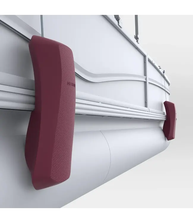 Mission - MAVEN PONTOON BOAT FENDERS - Burgundy (2 Pack)