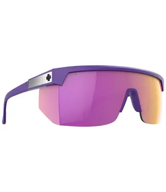 SPY SPY - SUPER FLYNN (ANSI) - Matte Purple w/ Happy Pink Mirror