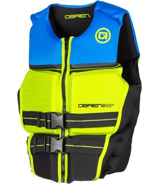 O'Brien O'Brien - JR. FLEX V-BACK NEO PFD - Green - JR (75-125 lbs)