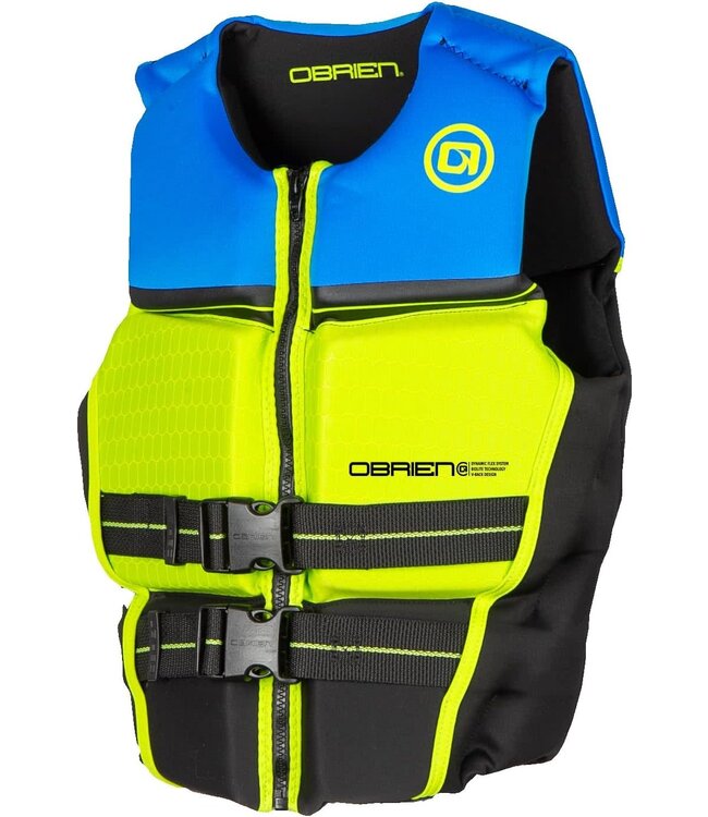 O'Brien - JR. FLEX V-BACK NEO PFD (CGA) - Green - Jr/XS