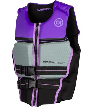 O'Brien - Yth FLEX V-BACK NEO PFD (CGA) - Purple - Jr/XS