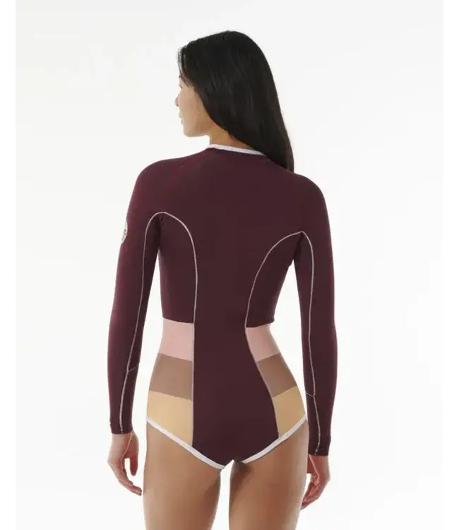 Rip Curl - Wmns G BOMB L/S HiCut Spring Wetsuit - Plum -