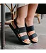 REEF - Wmns WATER VISTA Sandals - Black/Tan -