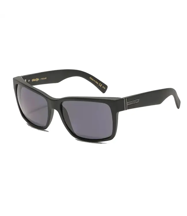 Von Zipper - ELMORE - Black Satin w/ POLAR Wild Vintage Grey