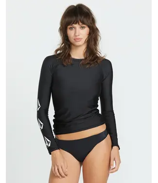 Volcom Volcom - SIMPLY CORE L/S UV SHIRT - Black -