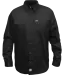 DIXXON - WORKFORCE L/S BUTTON UP - Black -