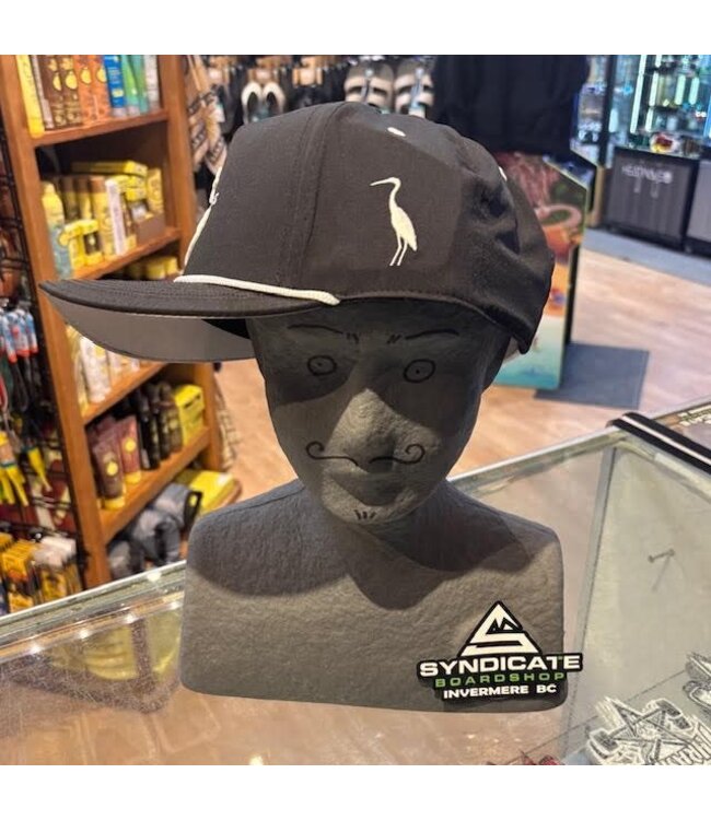 Syndicate - Invermere YACHT CLUB HAT (BIG FIT) - Black