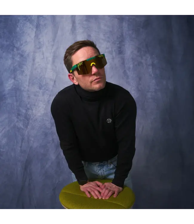 Pit Viper - THE ORIGINAL 2.0 (Reg) - The STRAYA w/ HDPV POLAR Gold Mirror