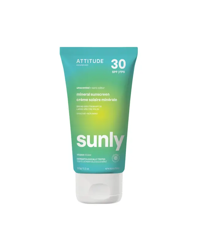 Attitude - MINERAL SUNSCREEN - SPF 30 - 75g