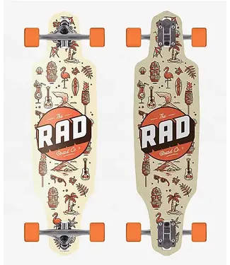 RAD - TIKI DROP THOUGH LONGBOARD - 36"