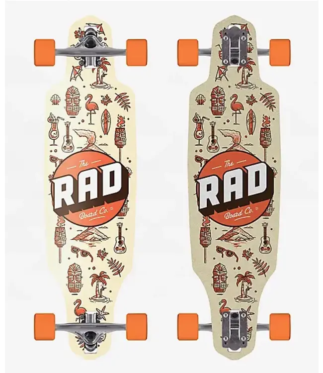 RAD - TIKI DROP THOUGH LONGBOARD - 36"