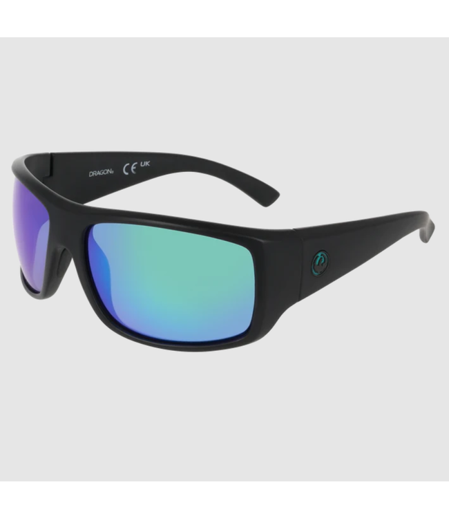 Dragon - H2O VANTAGE 2.0 - Matte Black w/ POLAR LL Green Mirror