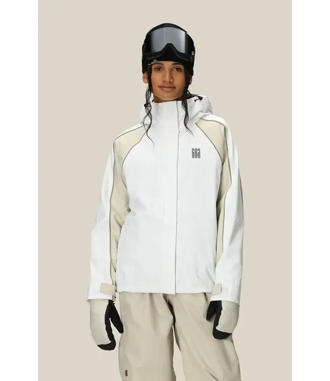 686 - Wmns HOLOGRAM SHELL Jacket - White Colorblock -