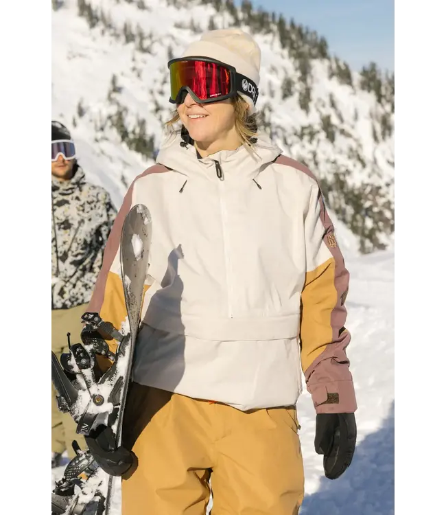 686 - Wmns OUTLINE SHELL Anorak - Limestone Colorblock -